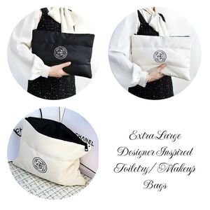 Camellia Designed Large Makeup/Toiletry Bag